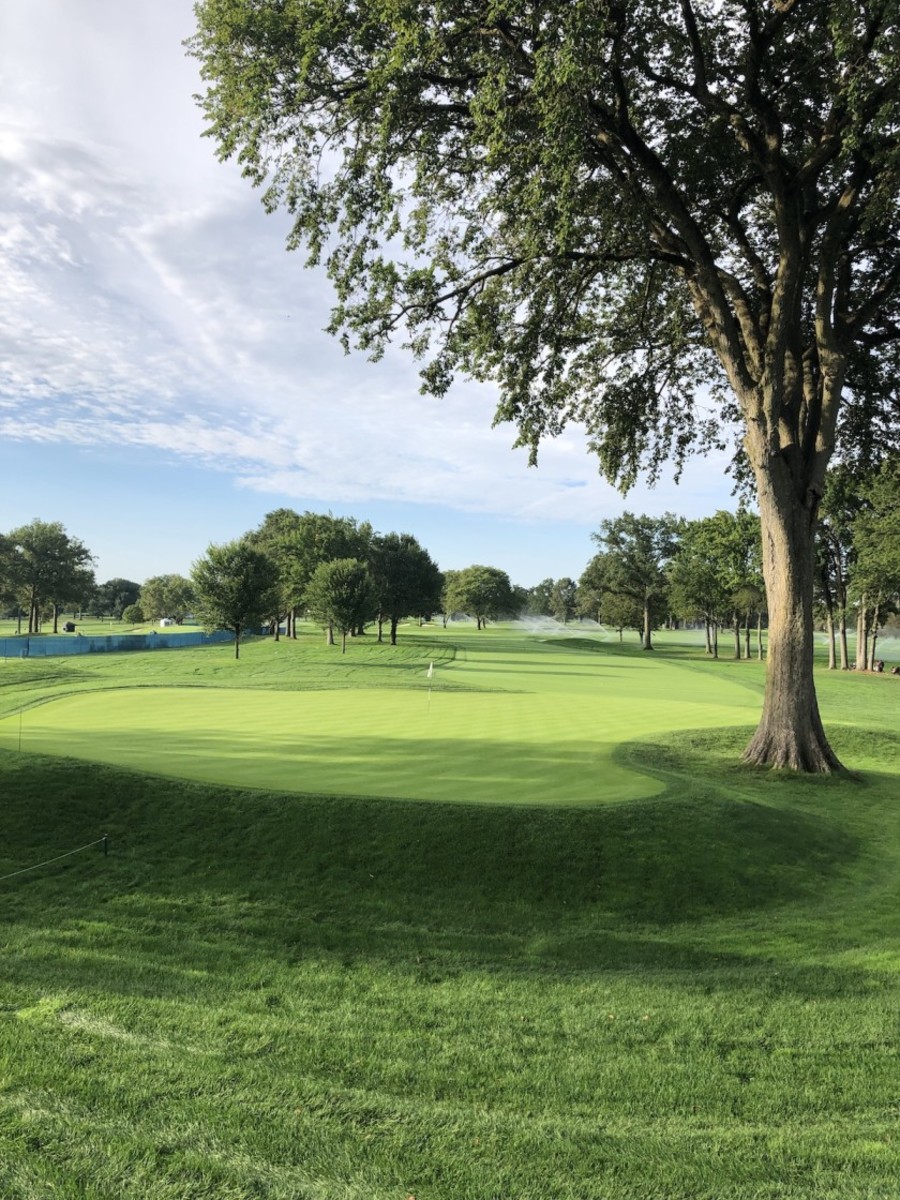 The 2nd hole at Winged Foot Golf Club's West Course in Mamaroneck, N.Y., the site of the 2020 U.S. Open