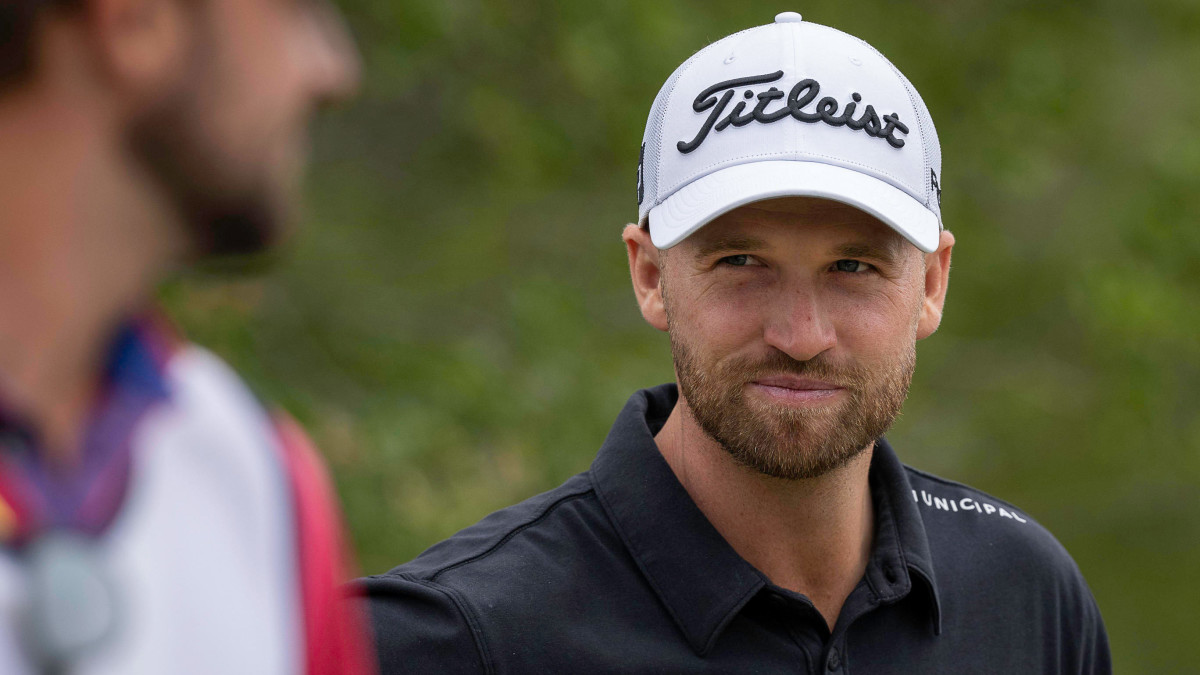 Golfer Wyndham Clark during the 2nd round of the US Open at the Los Angeles Country Club on June 16.