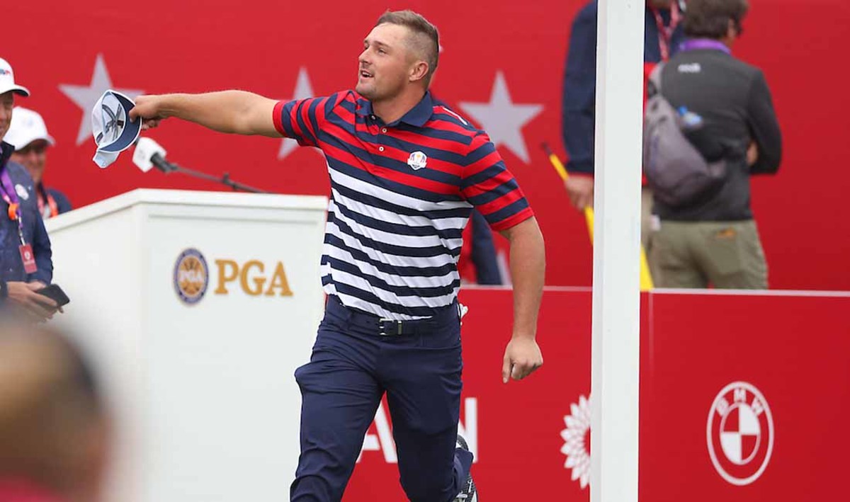 Bryson DeChambeau has the potential to fire up crowds this week like no one else.