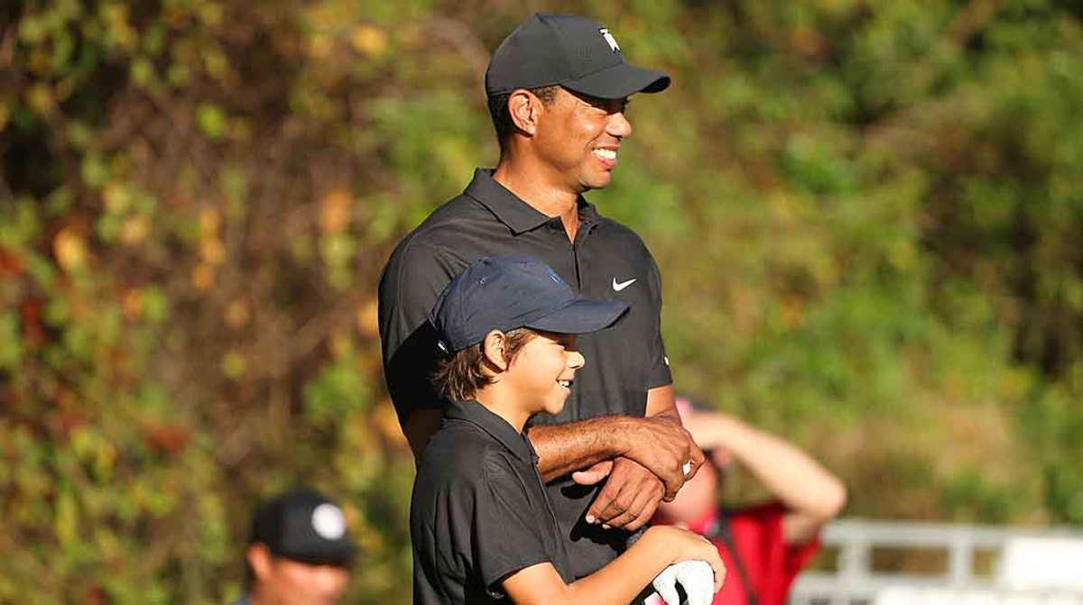 Tiger Woods, Charlie Woods, 2021 Father-Son Championship