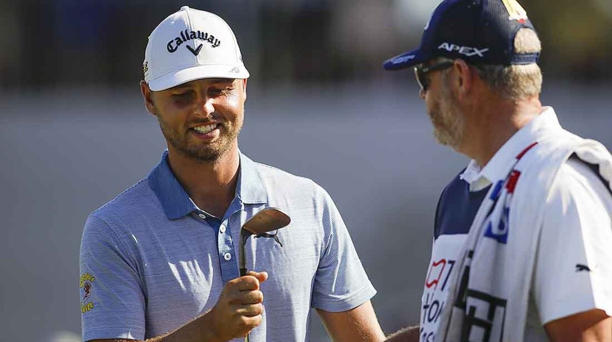 Canada's Adam Svensson finished 9th at last week's Honda Classic with his caddie, Tim Tucker, who formerly worked for Bryson DeChambeau.