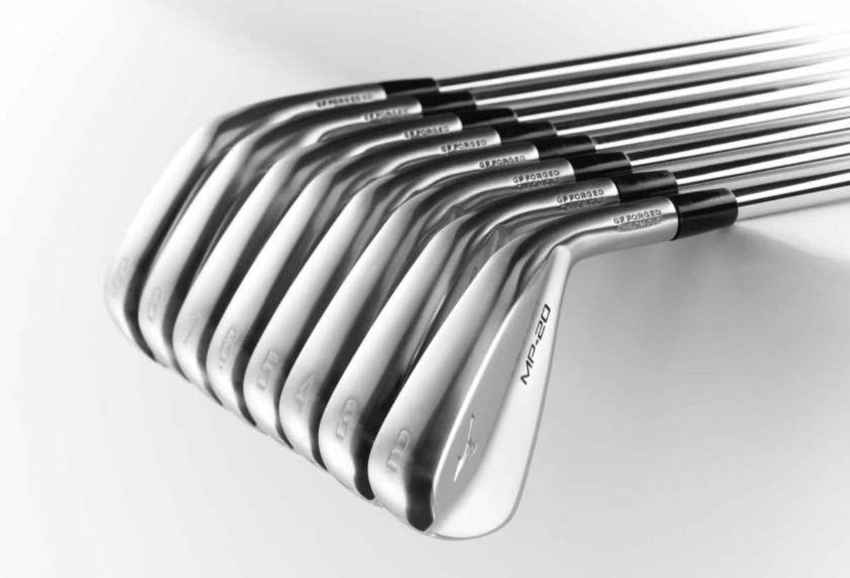 From the back, Mizuno Golf's MP-20 HMB irons look like traditional blades, but the inner workings are what set it apart. Multiple materials and strategic weighting placements add forgiveness and ball speed without sacrificing the ability to work the ball.