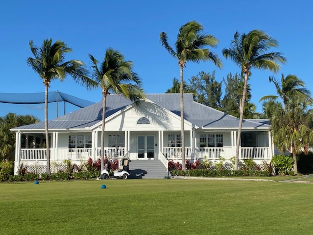 The clubhouse at Key West Golf Club