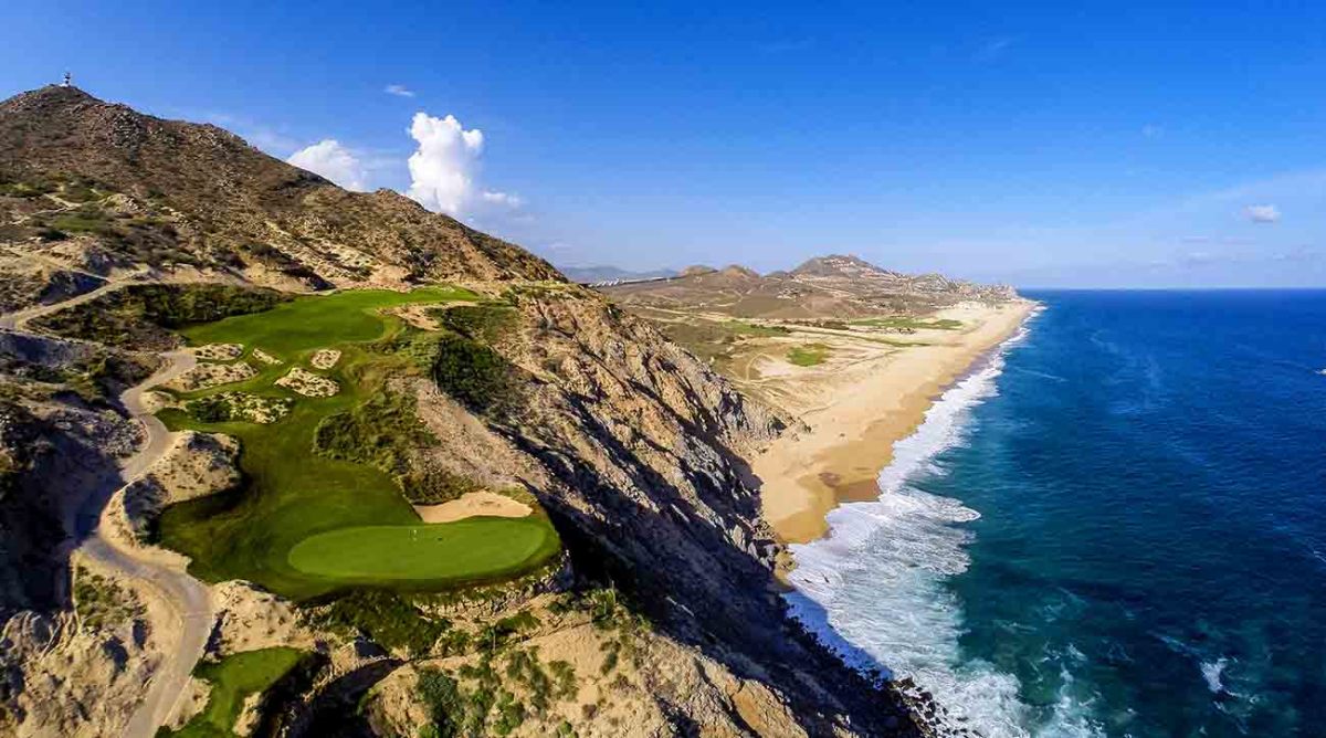 The 6th hole is pictured at Quivira Golf Club