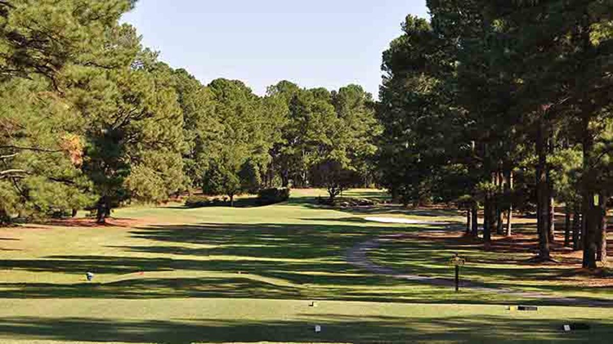 The Stryker golf course at Fort Bragg