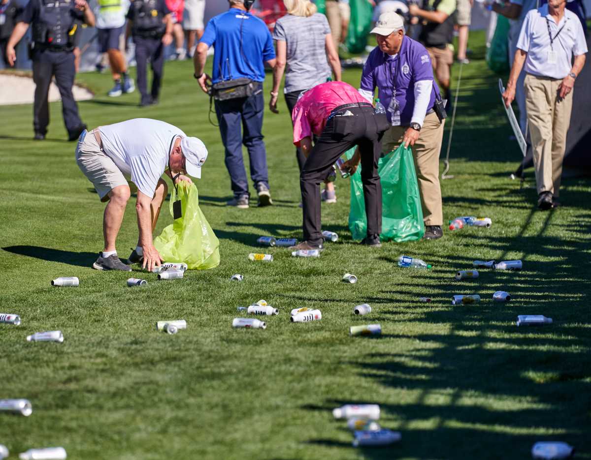 PGA Tour Could Ban Beer Cans, Add Nets to 16th Hole at Phoenix Open -  Sports Illustrated