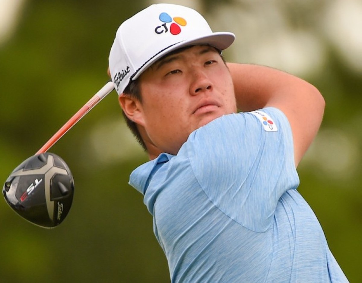 South Korea’s Sungjae Im holds the lead in the PGA Tour’s season standings. 