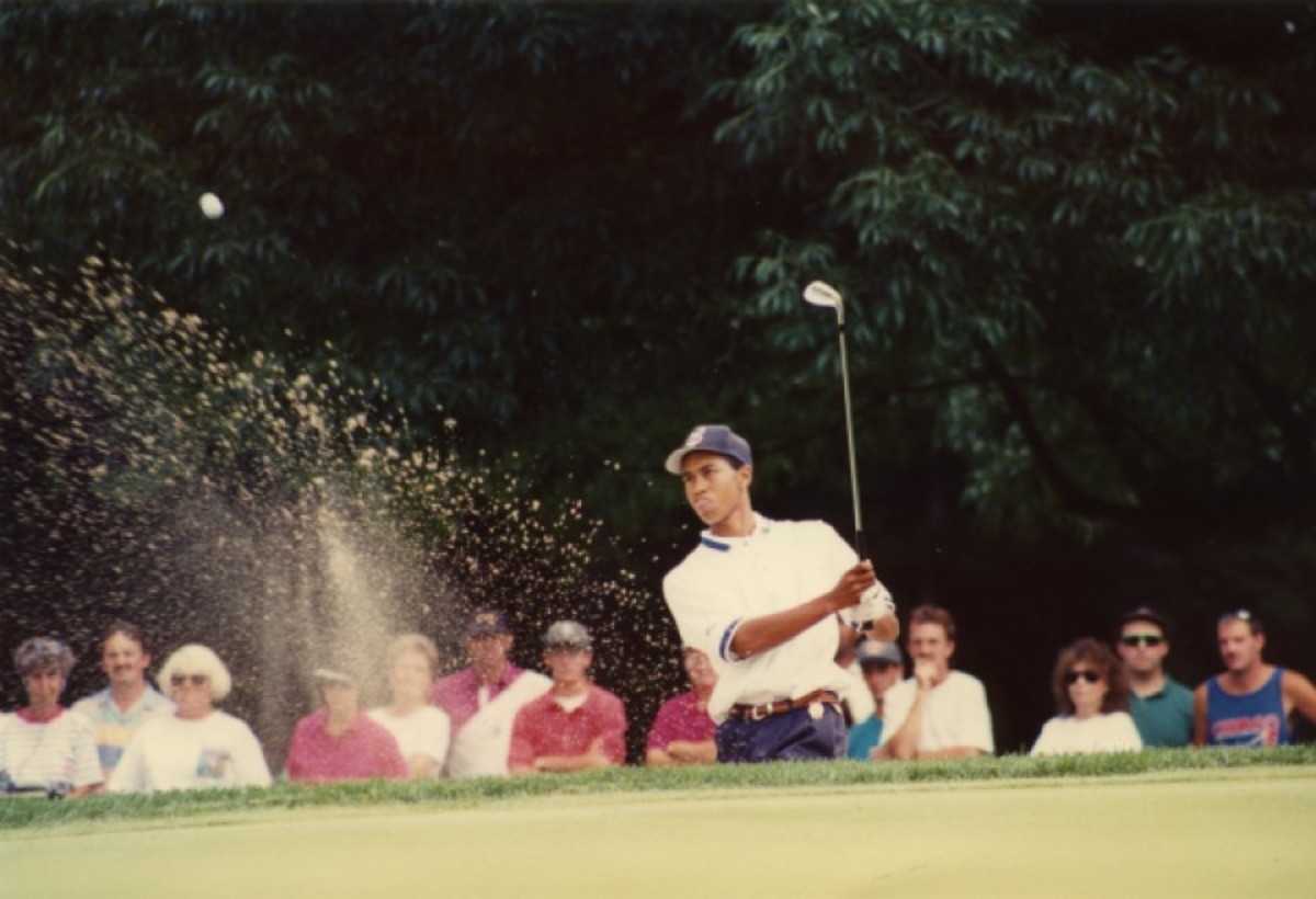 At age 18, Tiger Woods won the 1994 Western Amateur, just weeks before he would win the U.S. Amateur and then enroll at Stanford.