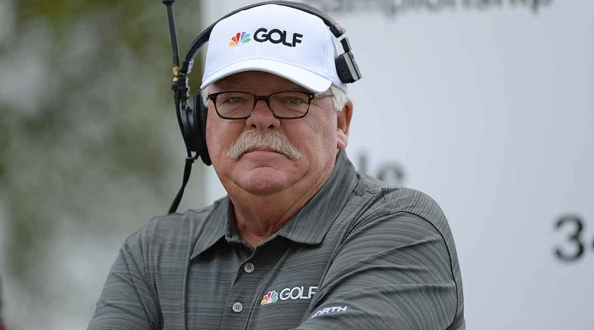 Roger Maltbie is pictured in a 2014 photo at the BMW Championship at Cherry Hills in Colorado.