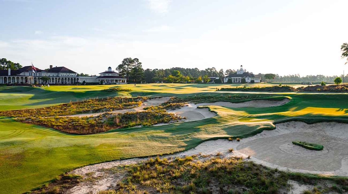 The Cradle is pictured, a short course at Pinehurst Resort.