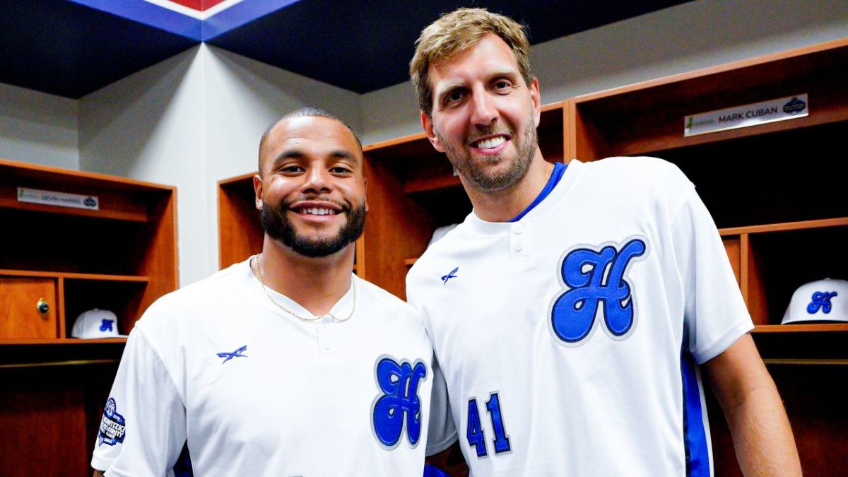 Cowboys - Dak Precott Dirk Nowitzki