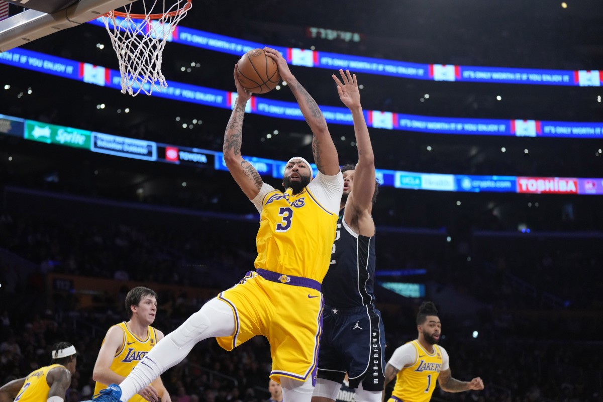 Anthony Davis, Los Angeles Lakers, Dereck Lively II, Dallas Mavericks