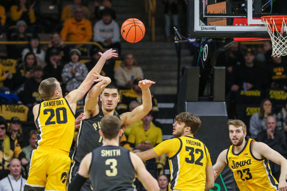 No. 2 Boilermakers Too Much For Iowa - Sports Illustrated Iowa Hawkeyes 