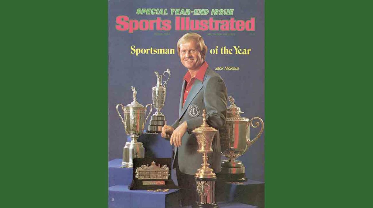 Jack Nicklaus Sportsman of the Year cover from 1978.