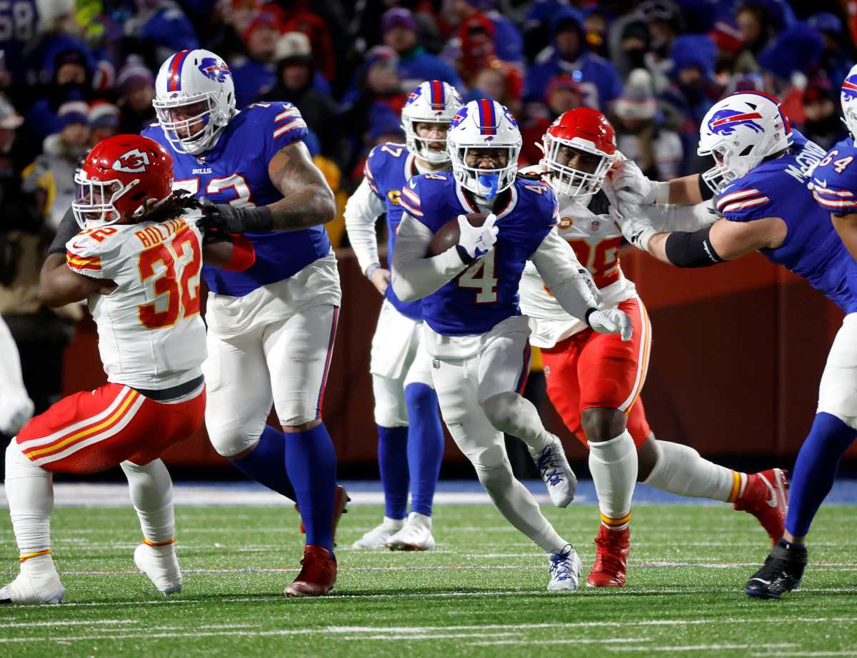 Buffalo Bills Running Back James Cook Caps Off Historic Season After ...