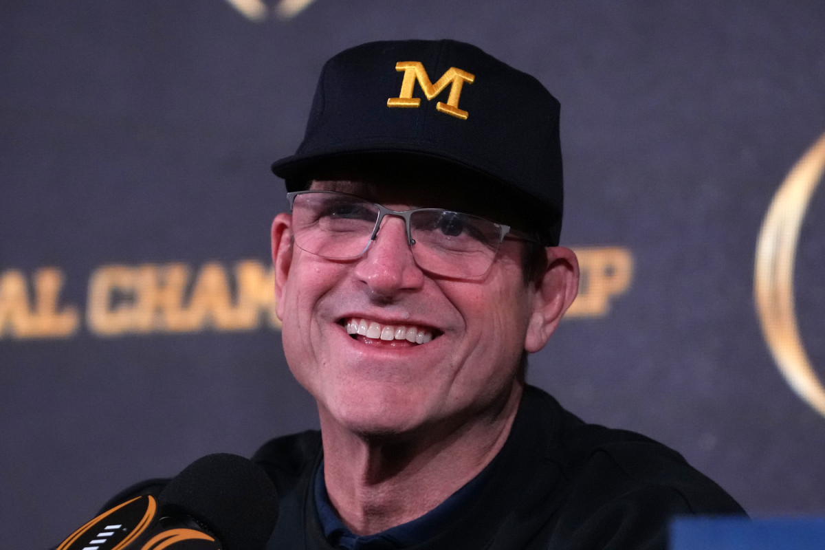 Troy Aikman 'Hopes' Michigan's Jim Harbaugh Coaches NFL Team In 2024 ...