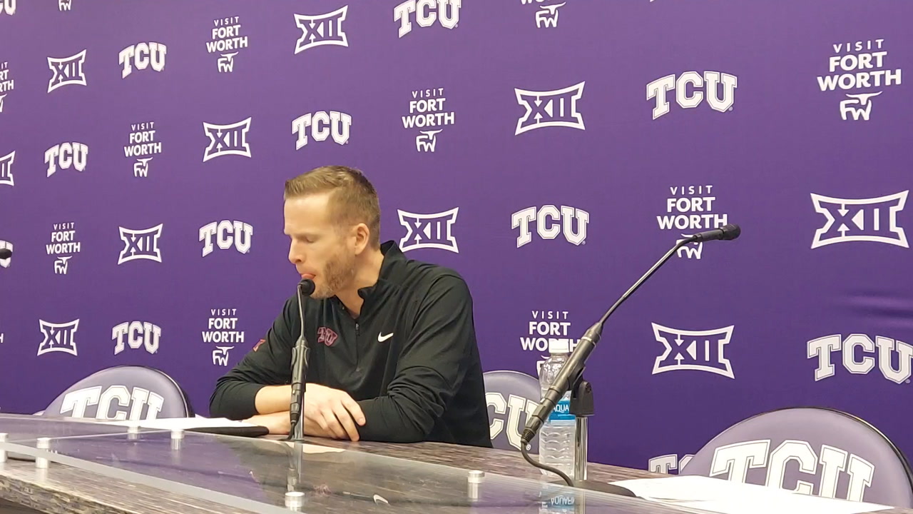 Watch Tcu Women S Basketball Head Coach Mark Campbell Ucf Postgame Sports Illustrated Tcu