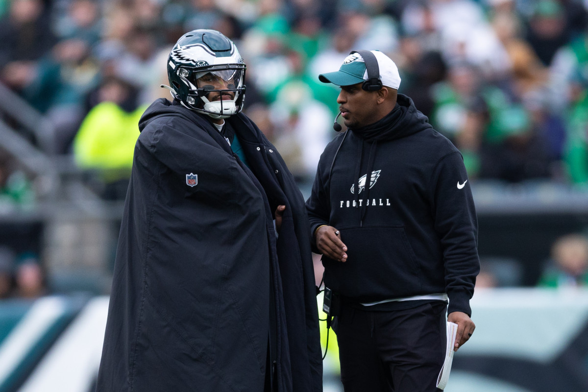 Philadelphia Eagles 'Hurt' After Firing Coach Brian Johnson; QB Jalen Hurts  Ready for Change? - Sports Illustrated Philadelphia Eagles News, Analysis  and More