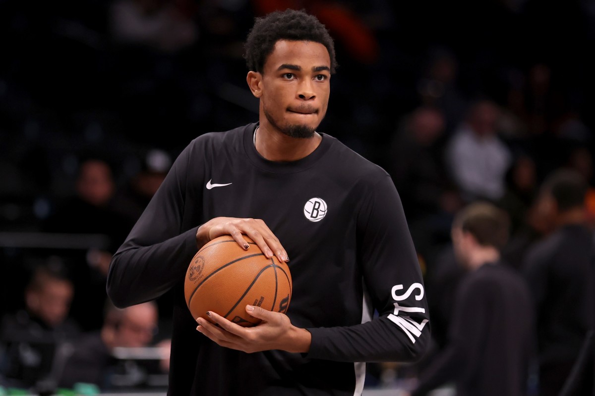  Brooklyn Nets center Nic Claxton 