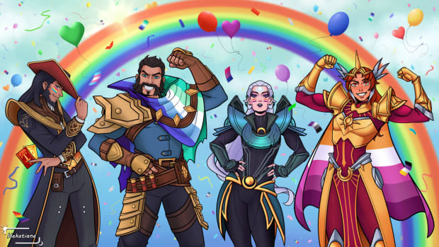 Wild Rift pride art