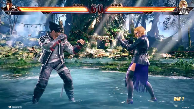 Nina vs Jin in Tekken 8