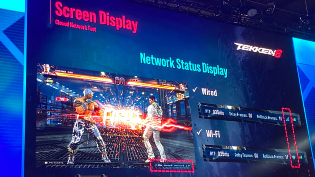 Wired vs wireless indicator in Tekken 8