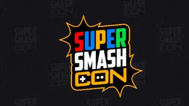 Super Smash Con logo art