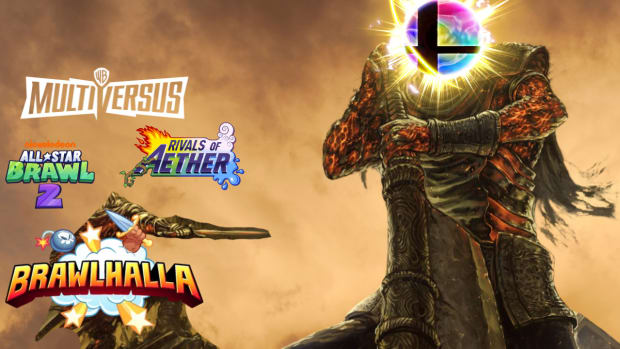 Dark Souls Smash Bros meme