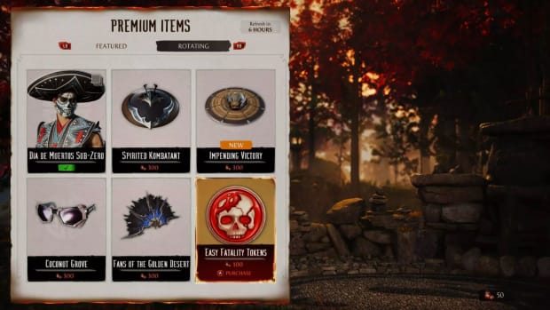 Premium items in mk1