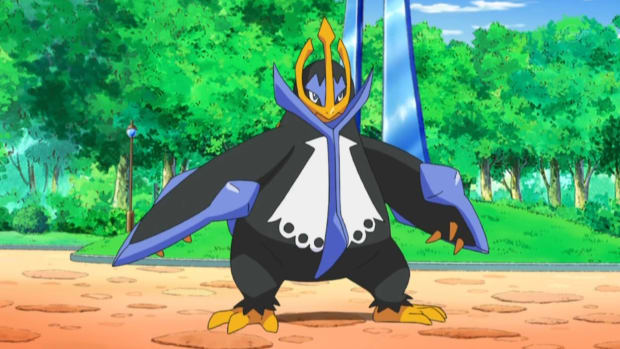 Empoleon from Pokemon Anime