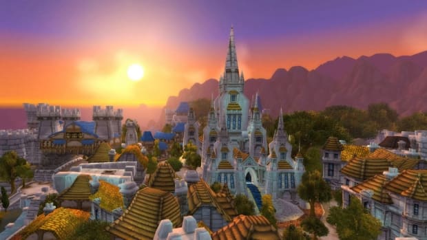 Stormwind city in World of Warcraft