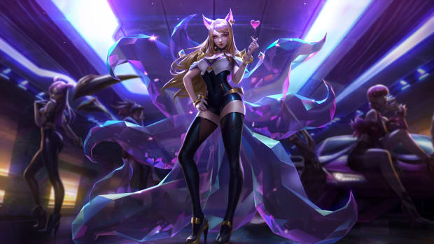 Ahri KDA splash art