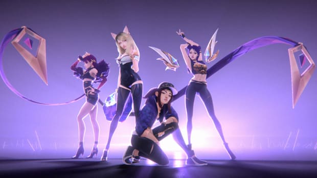 KDA popstars music video