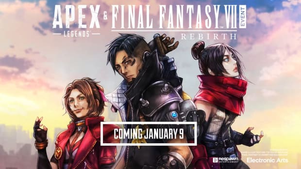 Apex Legends x Final Fantasy VII Rebirth Cross Over Event.