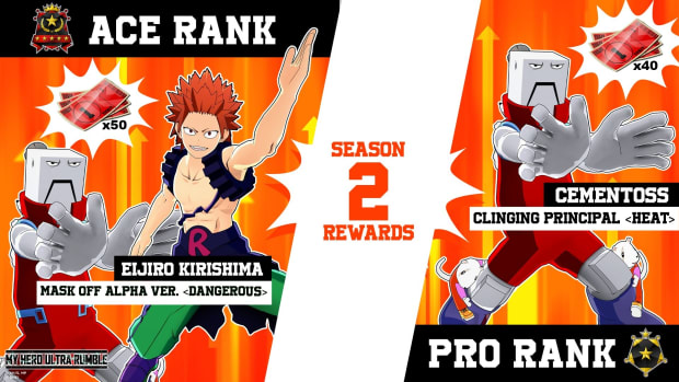 My Hero Ultra Rumble season 2 rewards