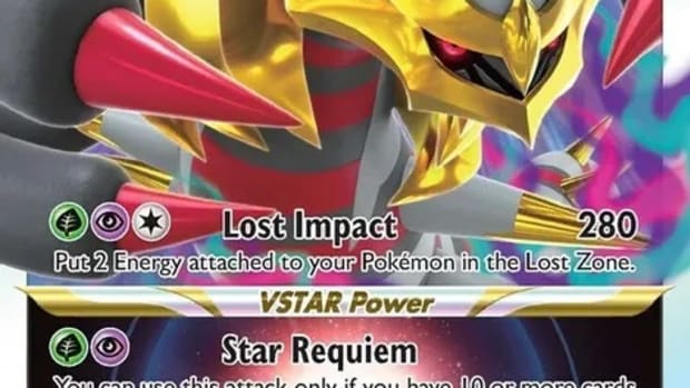 Giratina Vstar card