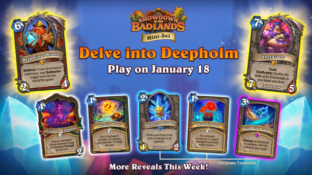 Hearthstone Legendaries for the Delve into Deepholm mini-set will be released on January 18th.