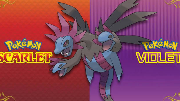 Paradox Pokemon, Iron Jugulis, in Pokemon Scarlet and Violet.