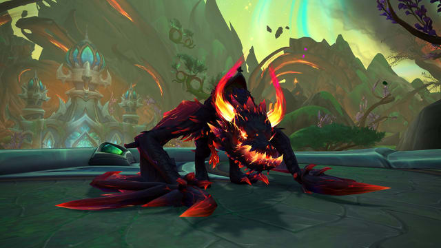 Fyrakk the Blazing, final boss of the Amirdrassil Raid in World of Warcraft: Dragonflight.