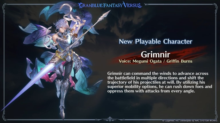 Grimnir, Rankings Per Character Coming To GranBlue Versus