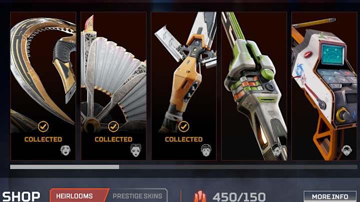 Apex Legends: How To Get Heirloom Shards