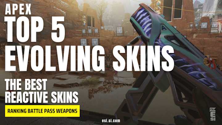 Best Reactive Gun Skins in Apex Legends