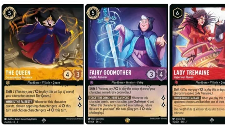 The Best Competitive Cards in Disney Lorcana Rise of the Floodborn