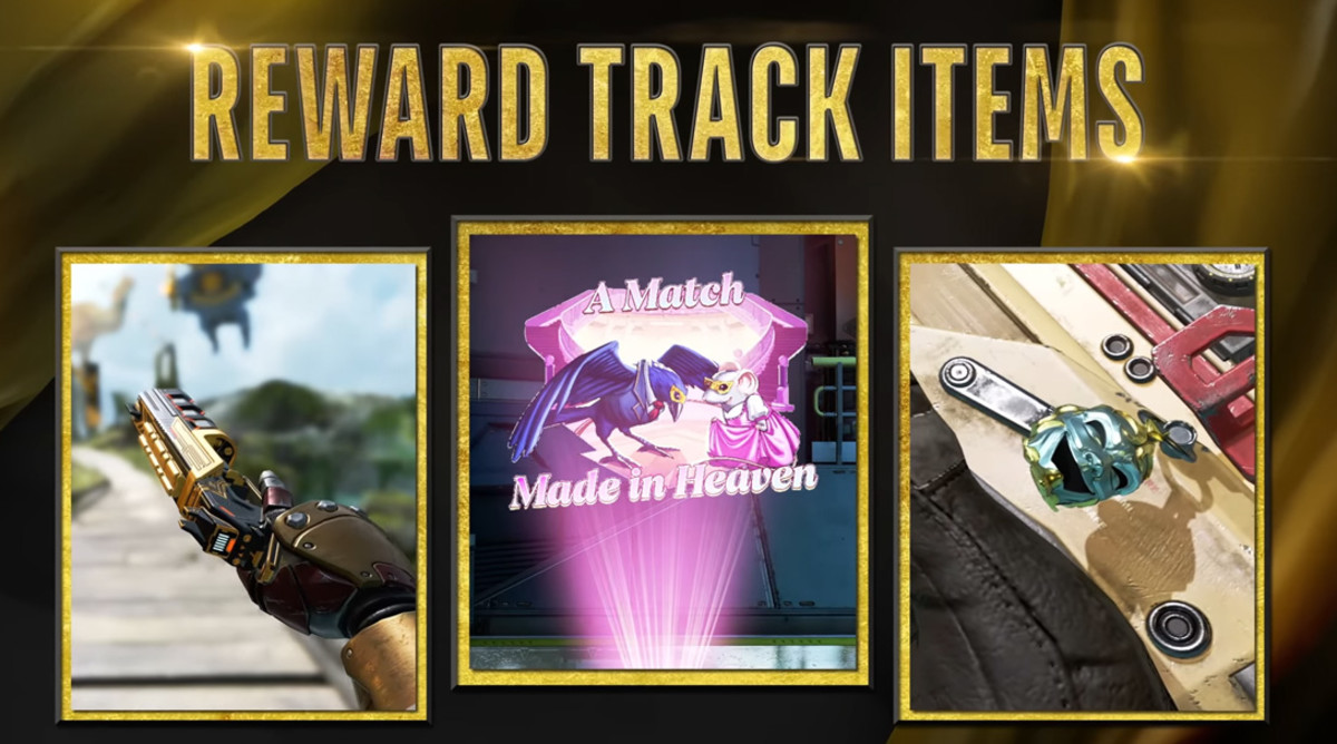 Free Reward Track Items in Apex Legends Unveiled Collection Event.