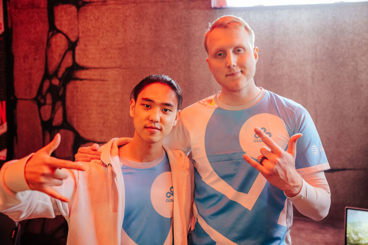 C9 Zven and C9 Blaber at MSI 2023