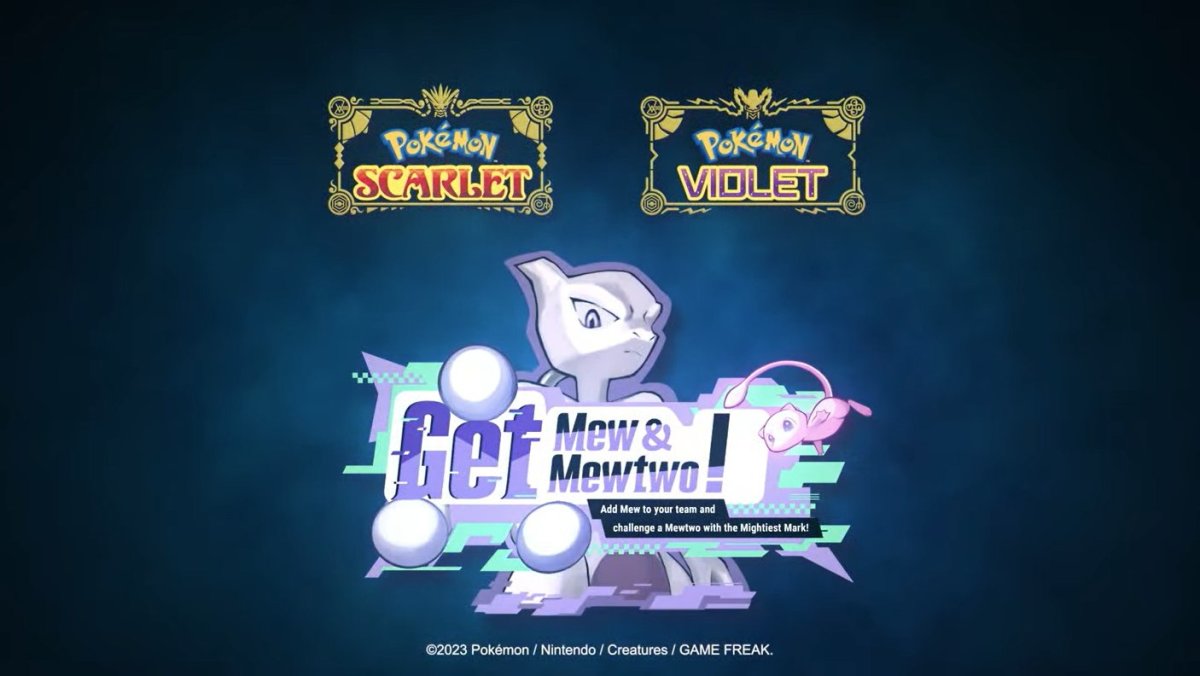 Get Mew & Mewtwo event
