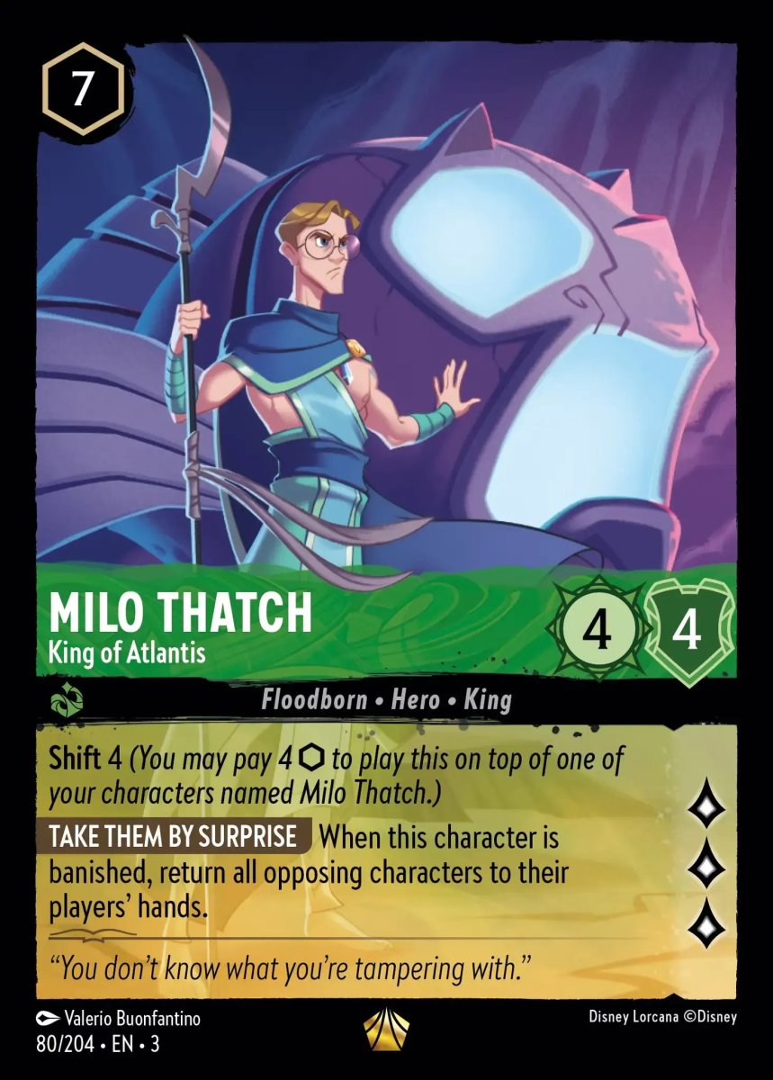 Milo Thatch King of Atlantis Into the Inklands