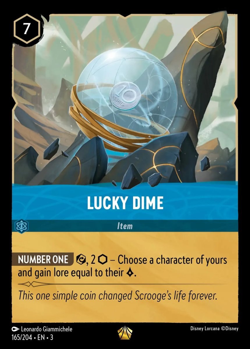 Lucky Dime item Into the Inklands