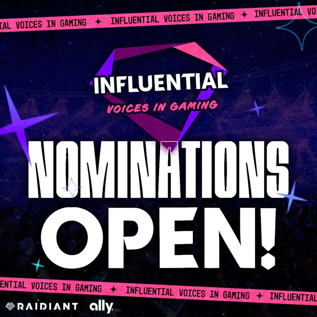 Influential Voices in Gaming nominations open