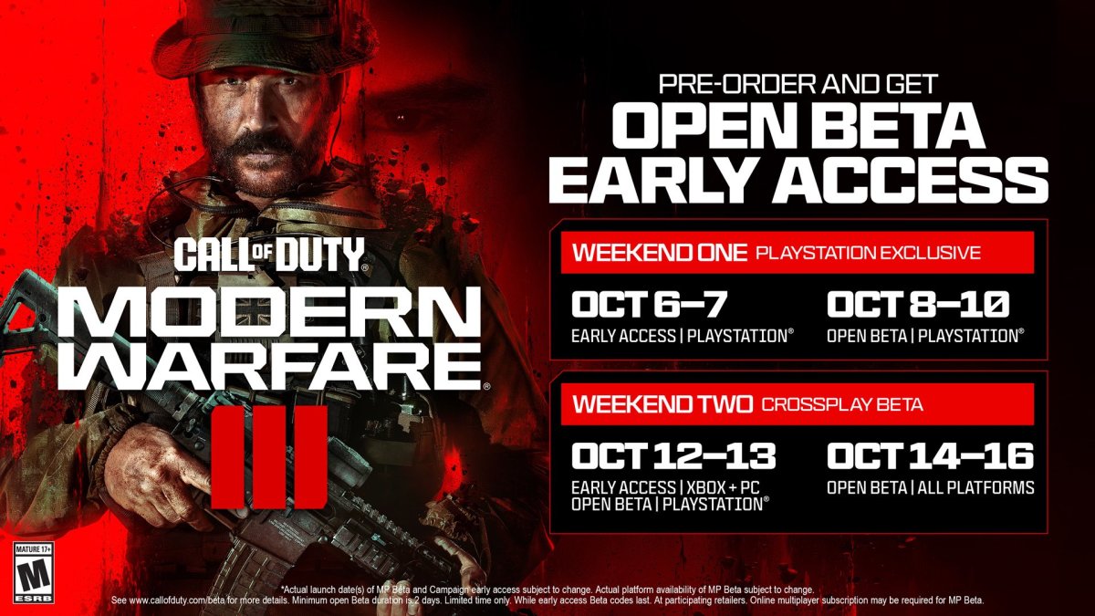 cod mw3 open beta